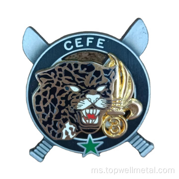 Emblem 3D Hard Enamel Tiger untuk cenderahati